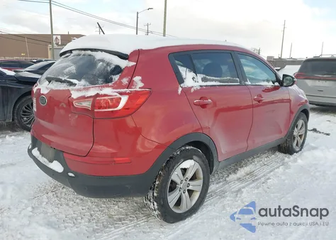 2011 Kia Sportage Lx from USA, damaged, VIN KNDPB3A22B7090000